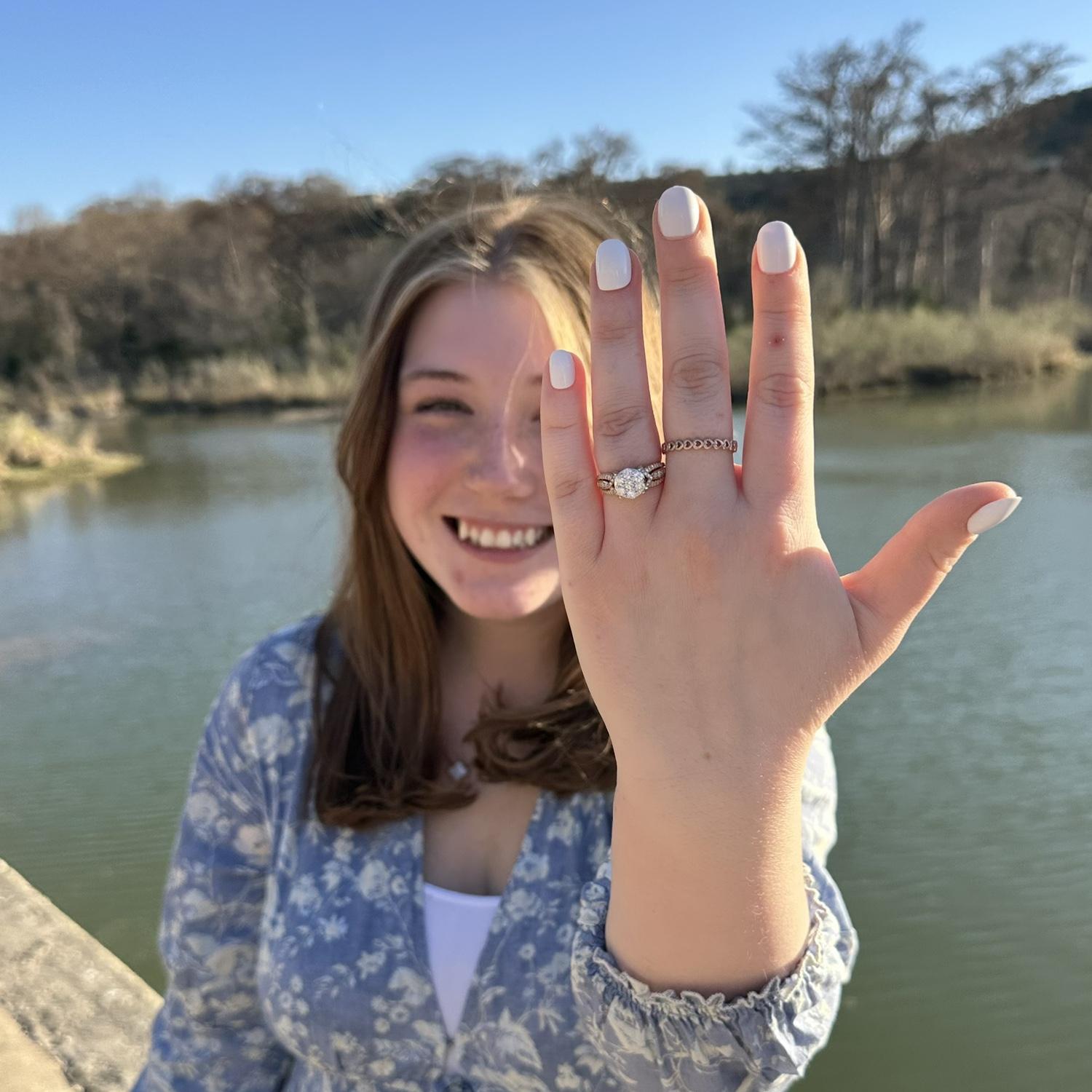 He proposed!