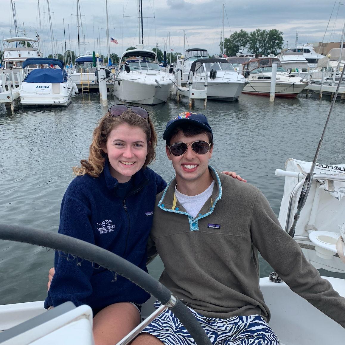 Sean's first sail with the McSteen's (2021)