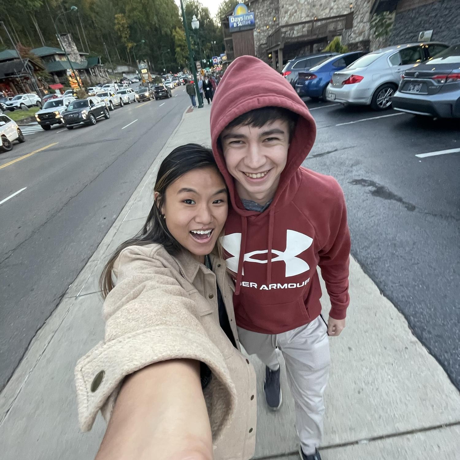 Fall 2022: We fortunately found some time in our schedule to travel to Gatlinburg with AnLi’s family for the weekend.