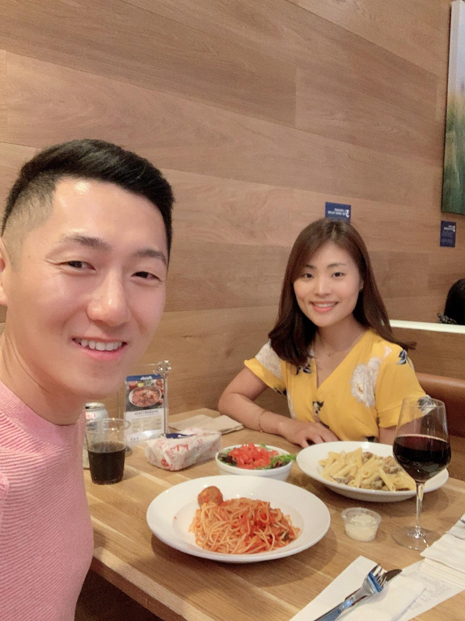 9.1.2019
I always tell Steve how much I enjoy Italian food. He knows me well now!