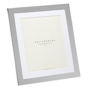 Silver-Plated Engravable Picture Frame, 8 x 10" with optional Vertical Personalization