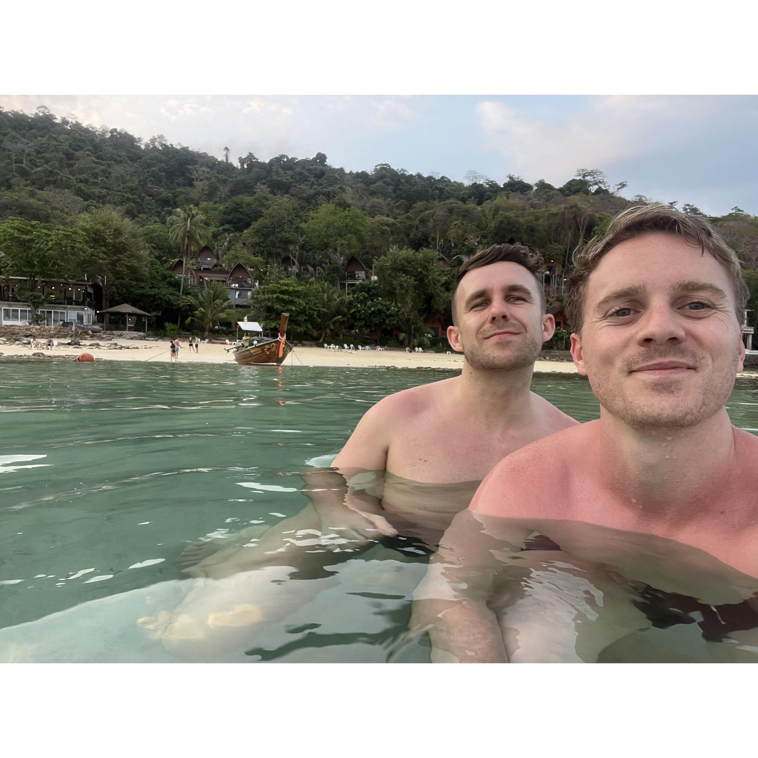 Sunburnt on Koh Phi Phi, Thailand 2024