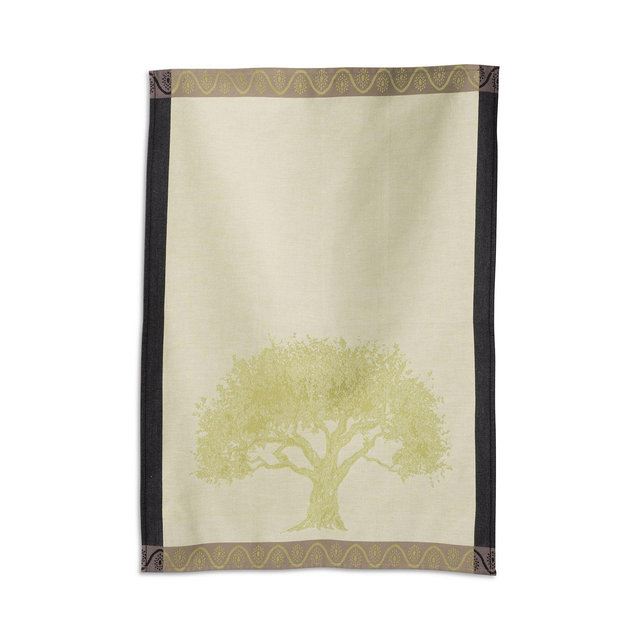 KAF Home Jacquard Oak Tree Kitchen Towels, Set of 2