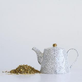 Speckled Stoneware Teapot