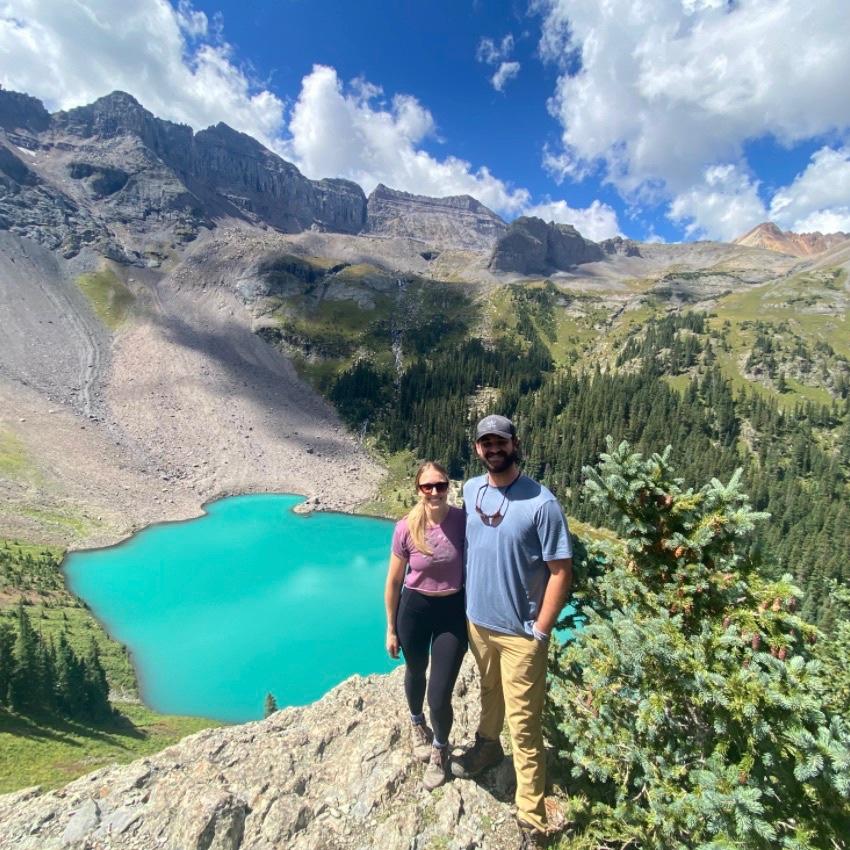 Our first long road trip - 7 hours to Telluride, 2 nights of camping, many hours of hiking - I think I want to adventure with you forever!