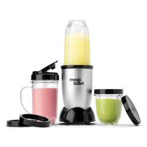 Magic Bullet Blender, Small, Silver, 11 Piece Set