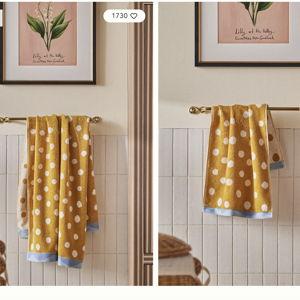 Maeve Cotton Patterned Towel Collection