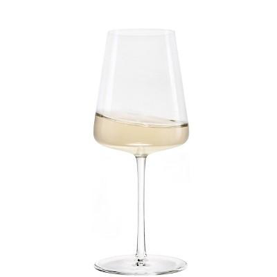 13.3oz 4pk Crystal White Wine Glasses - Stoelzle