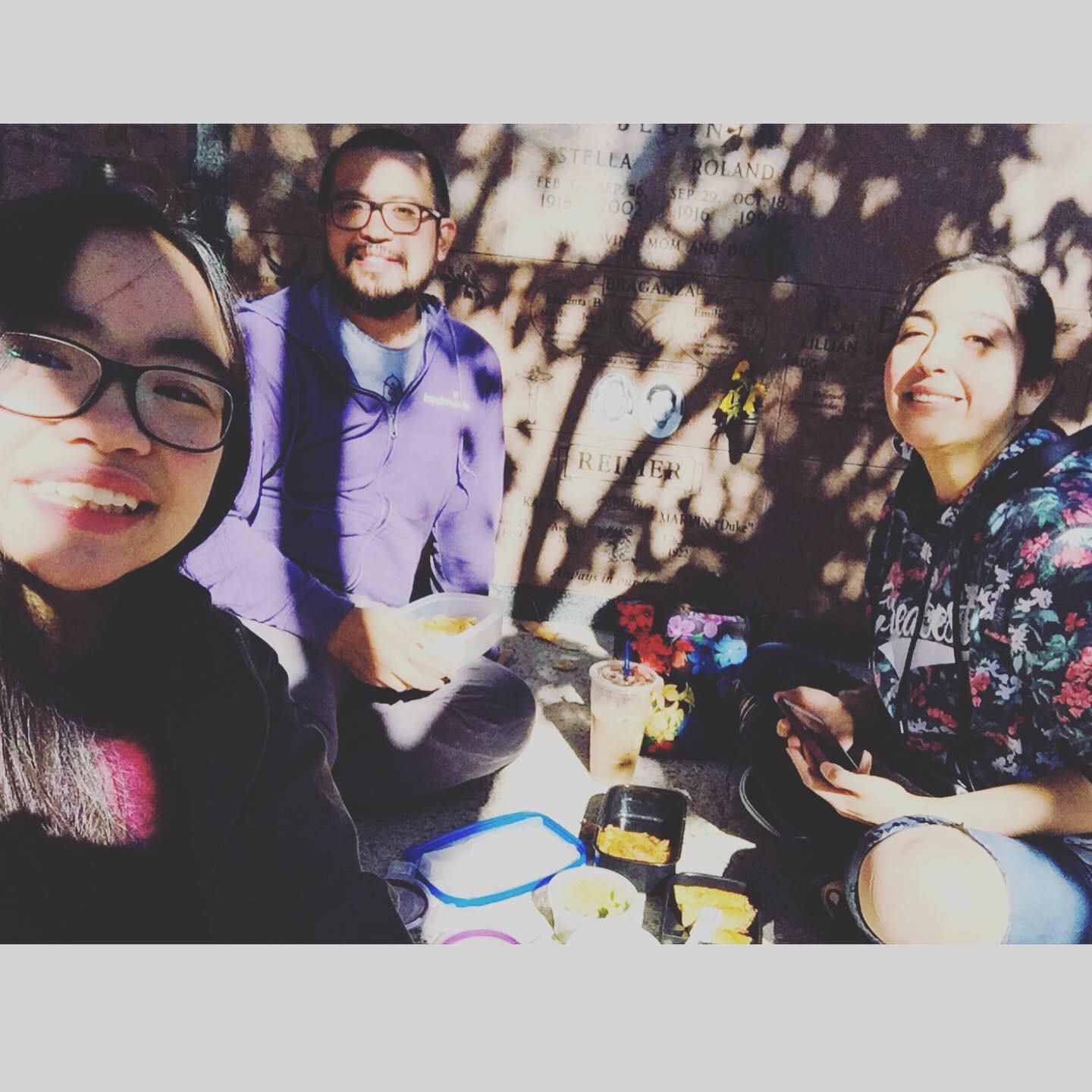 Visiting Mama and Papang, January 2020.