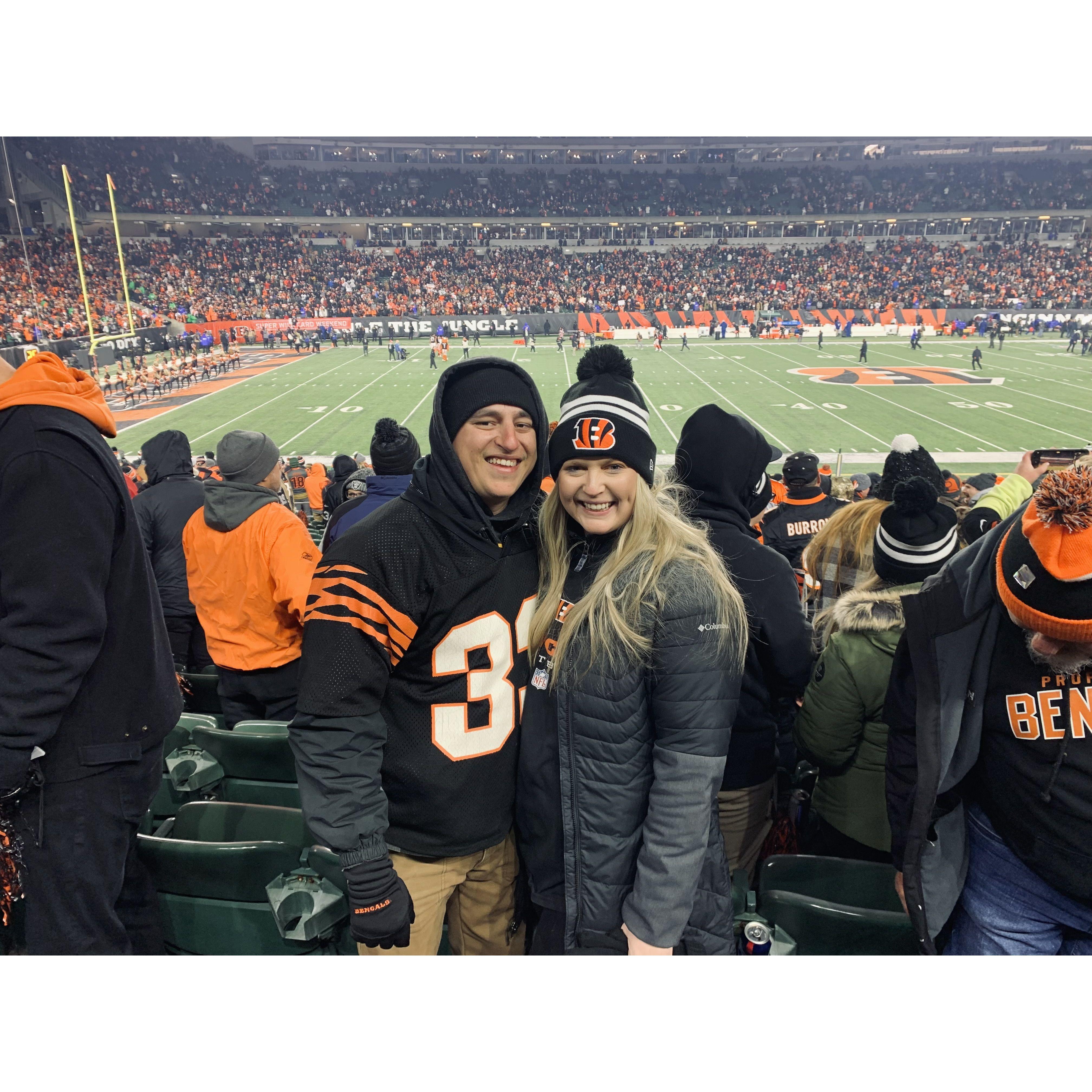 Bengals 1st Playoff Win since 1990