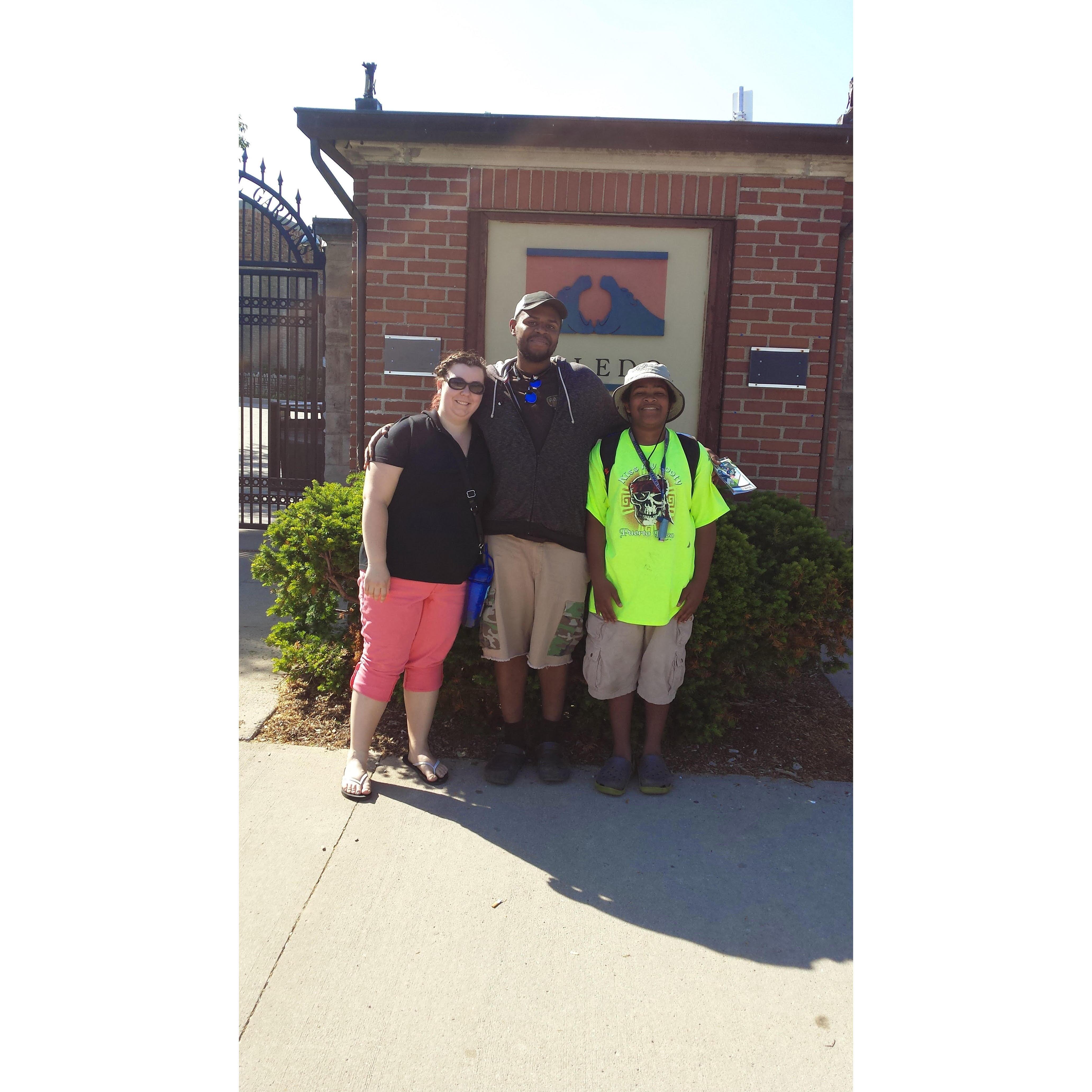 Our first time at the Toledo Zoo