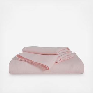 Linen No Flat Sheet Set