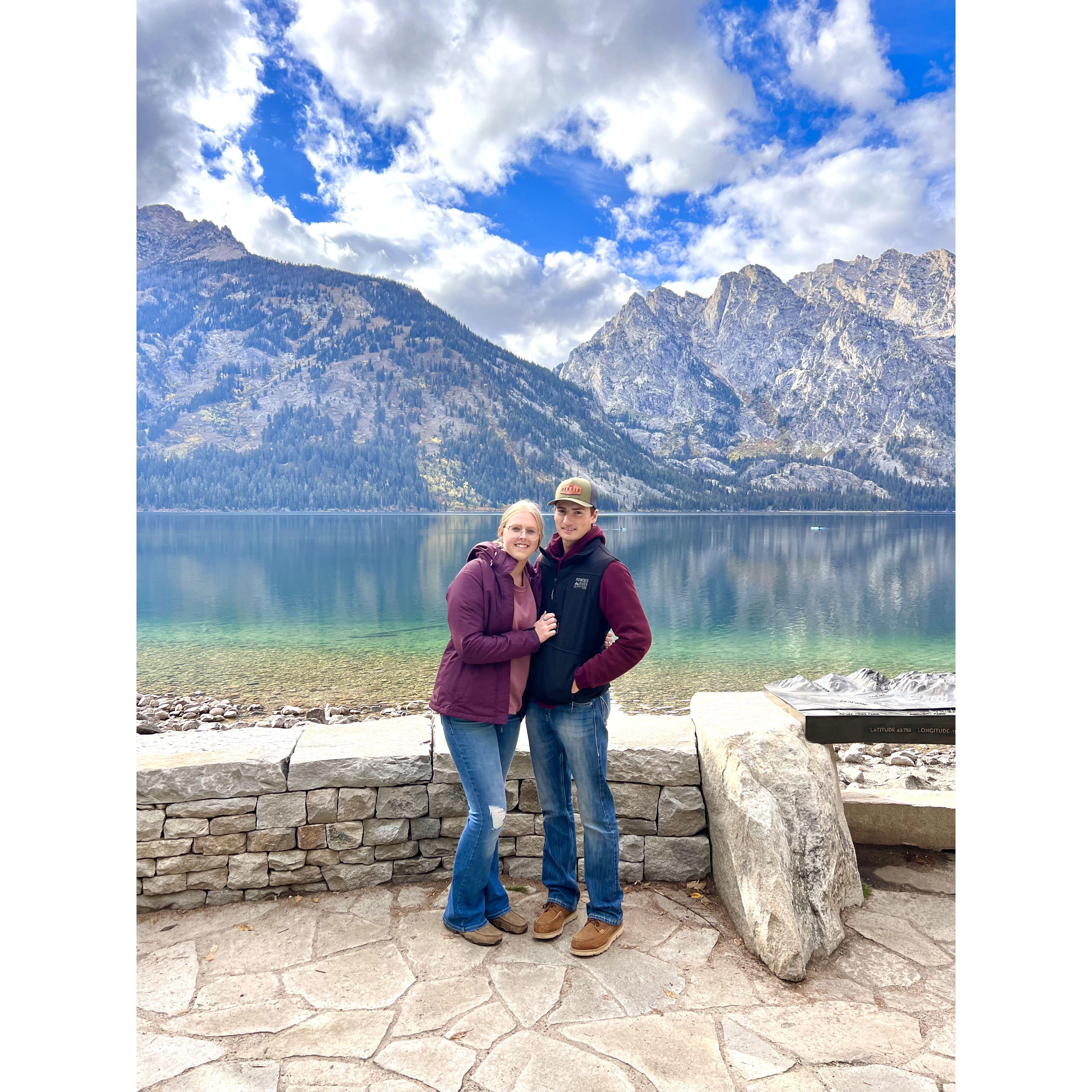 First time visiting Teton National Park, 2022.