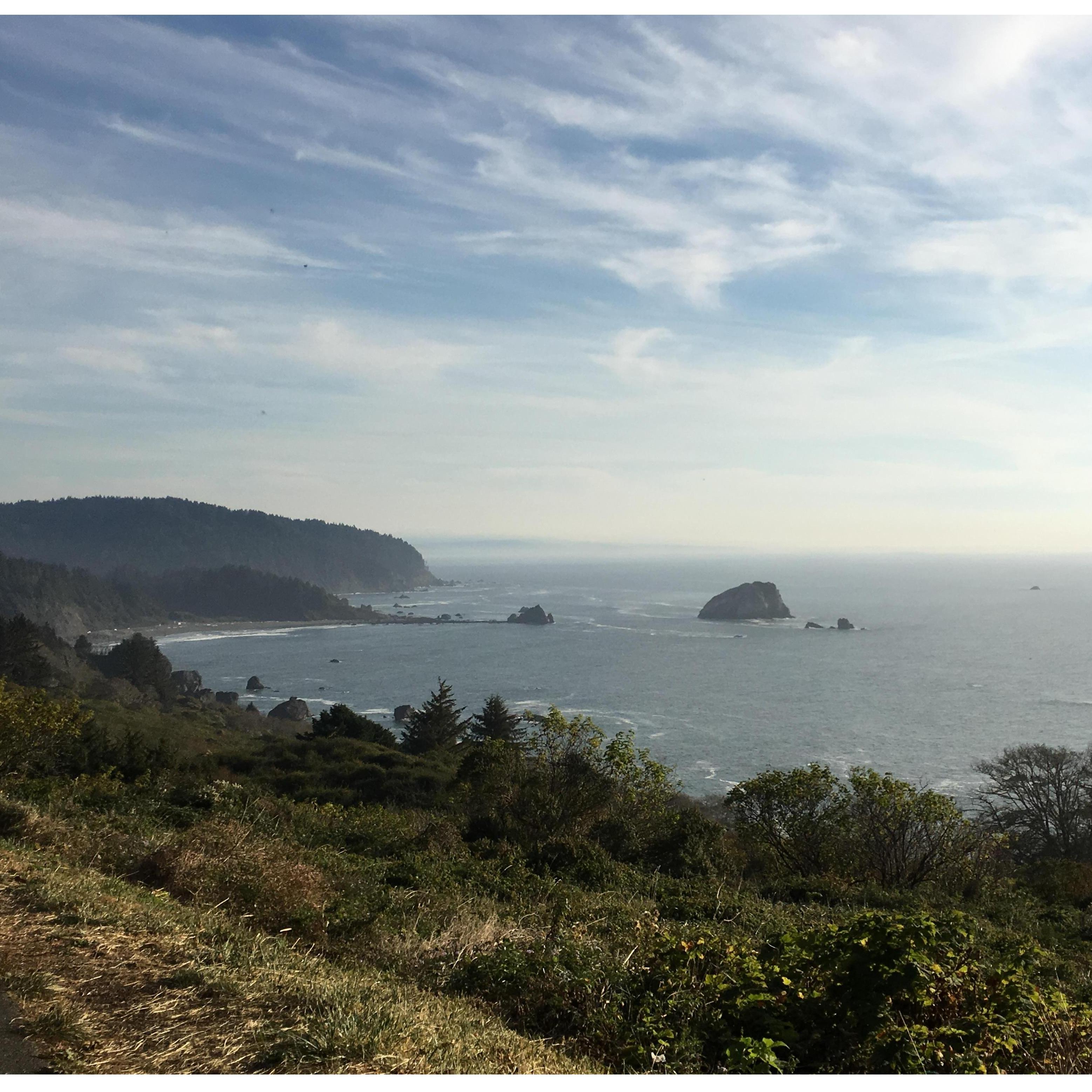 Off California's northern coast (Oct 2017)
