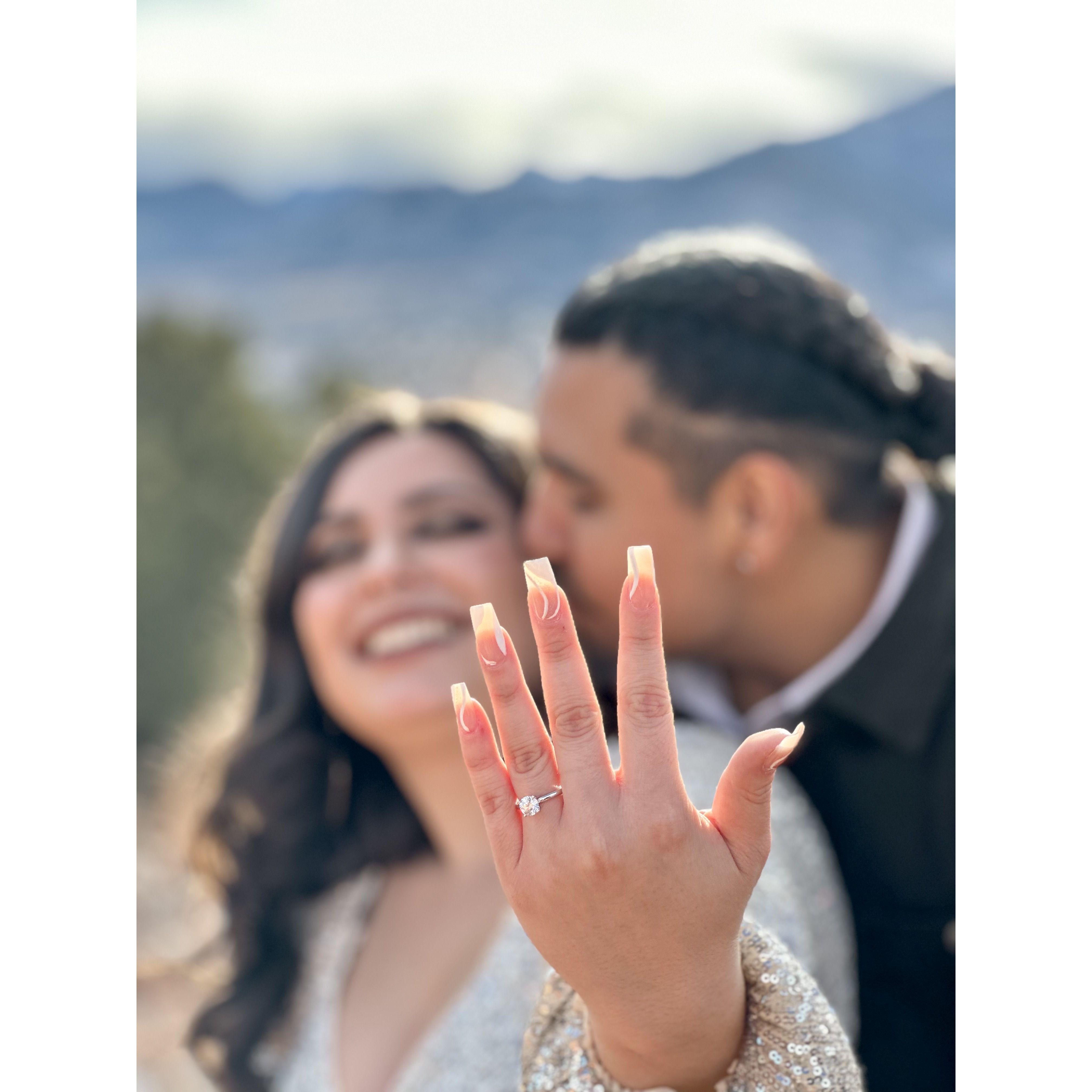 Angelica's dream ring come true!