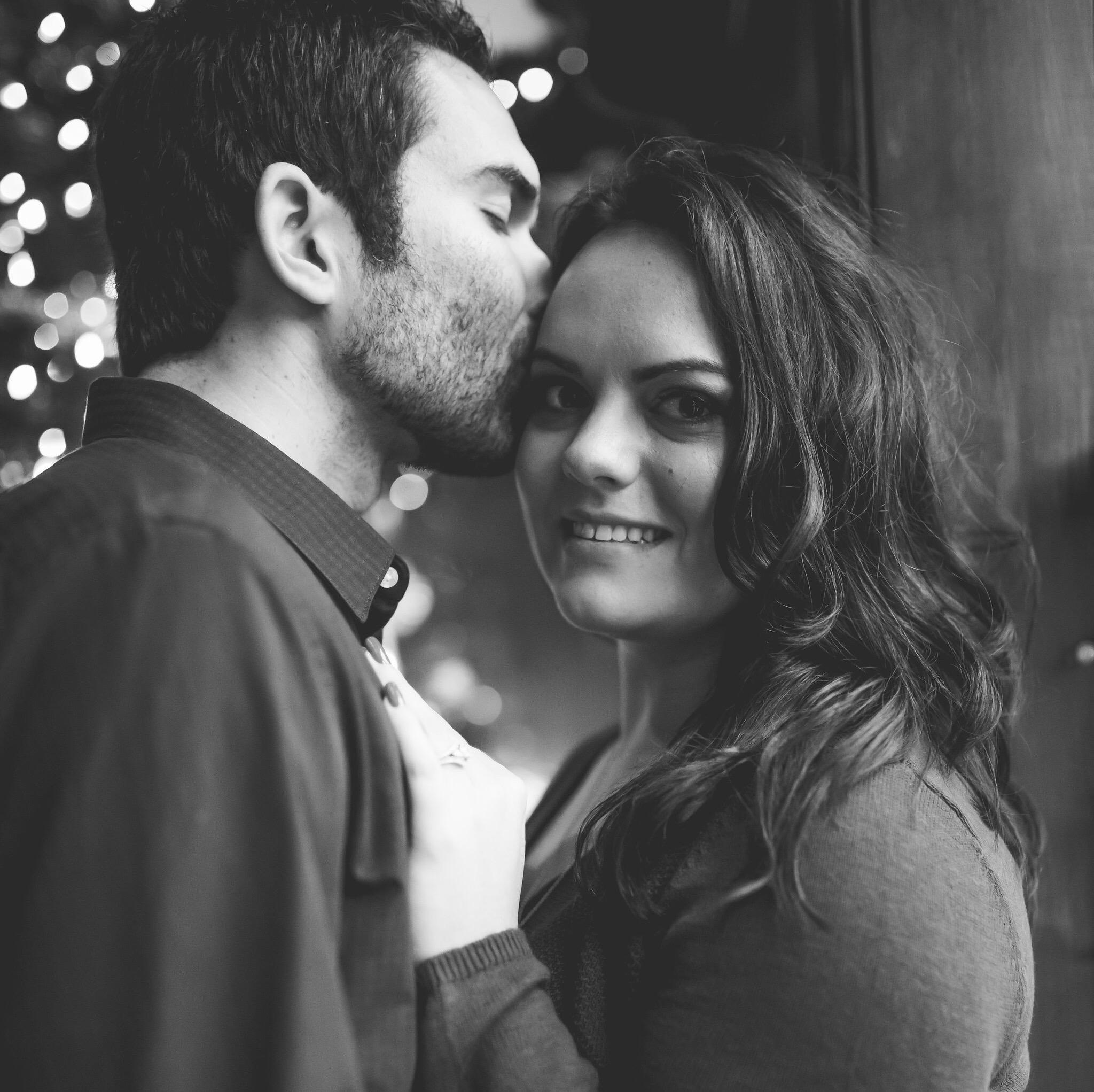 Ashley and Matt's favorite engagement photo!