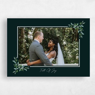 Forest Green Holiday Card - Drake