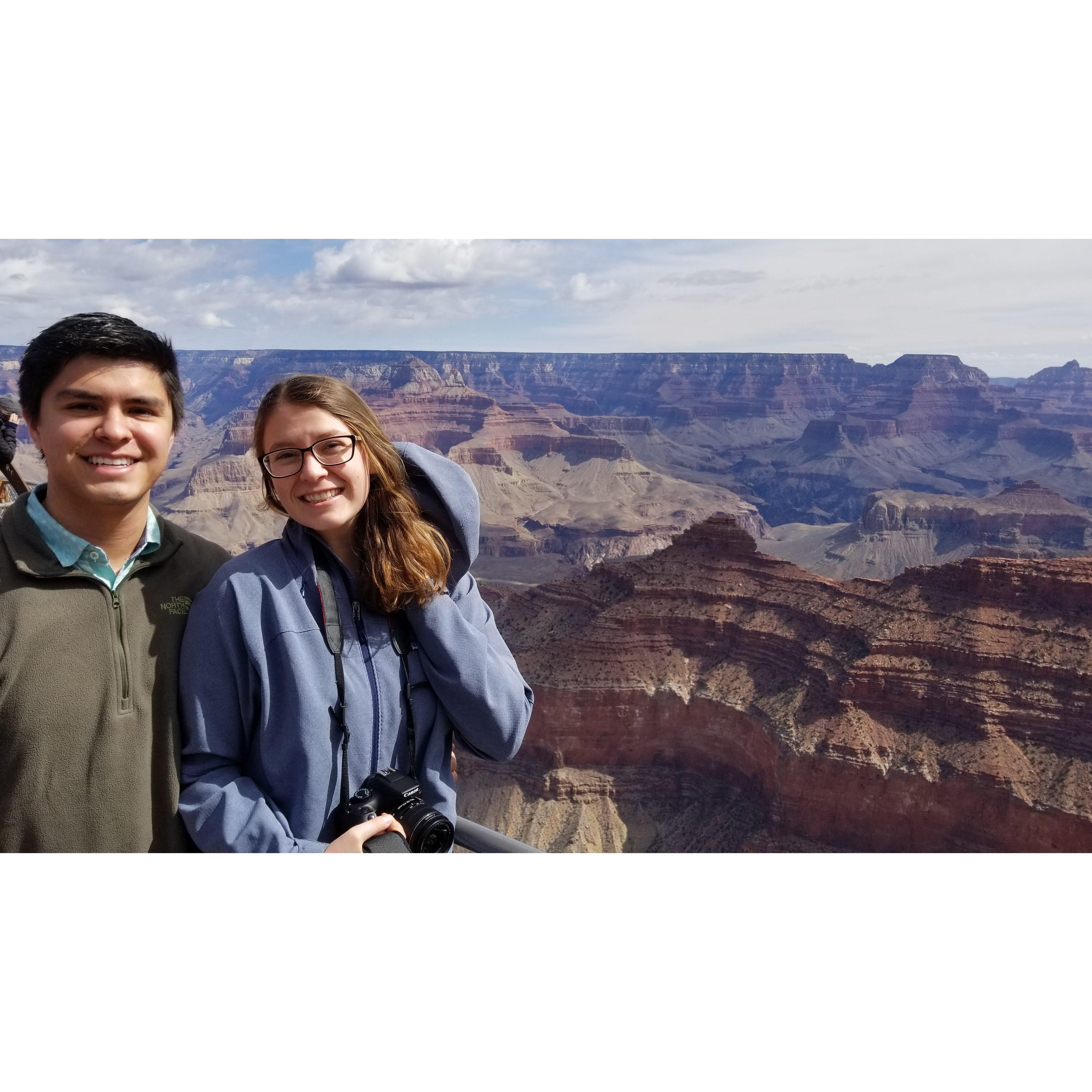 Grand Canyon in June - it snowed later in the day.