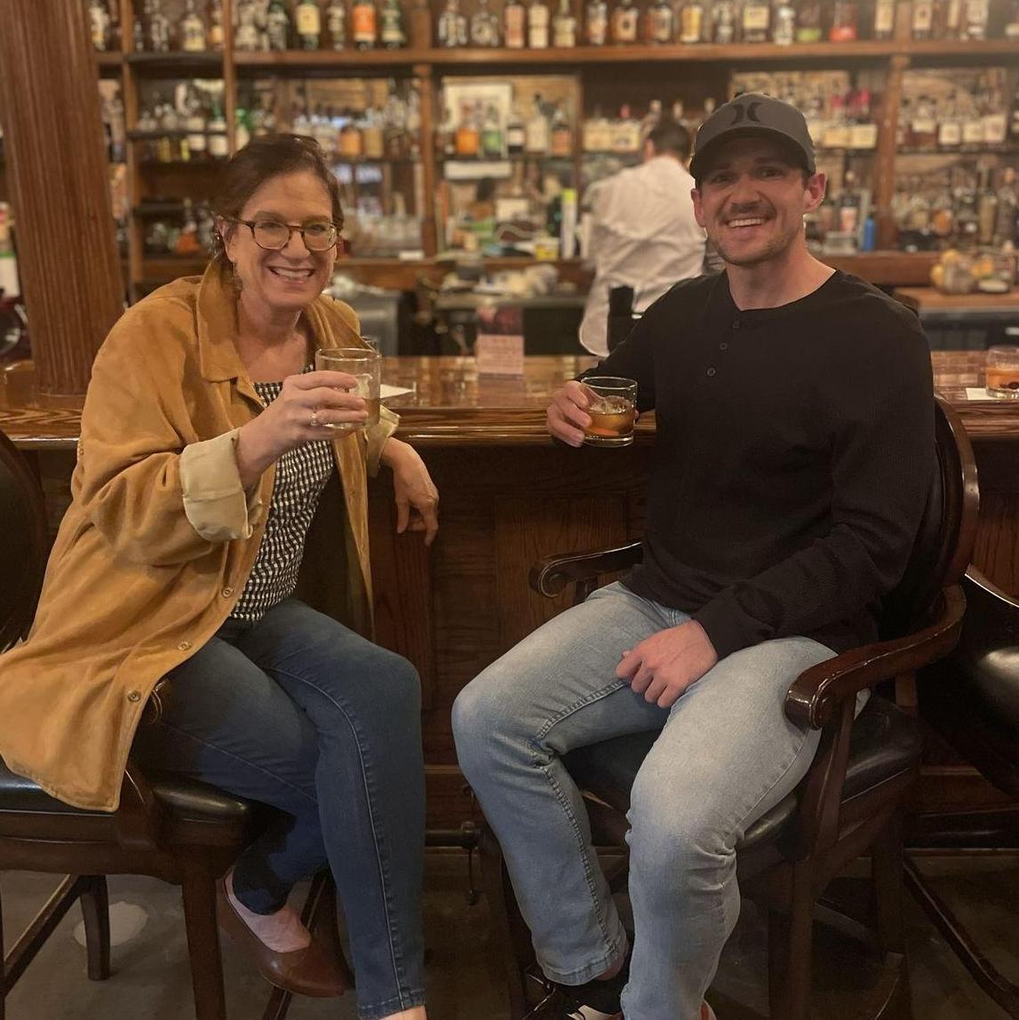 A drink with KK and Phil!