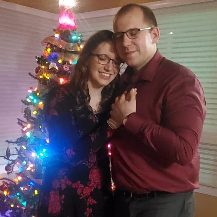 Our first Christmas together (December 2020)