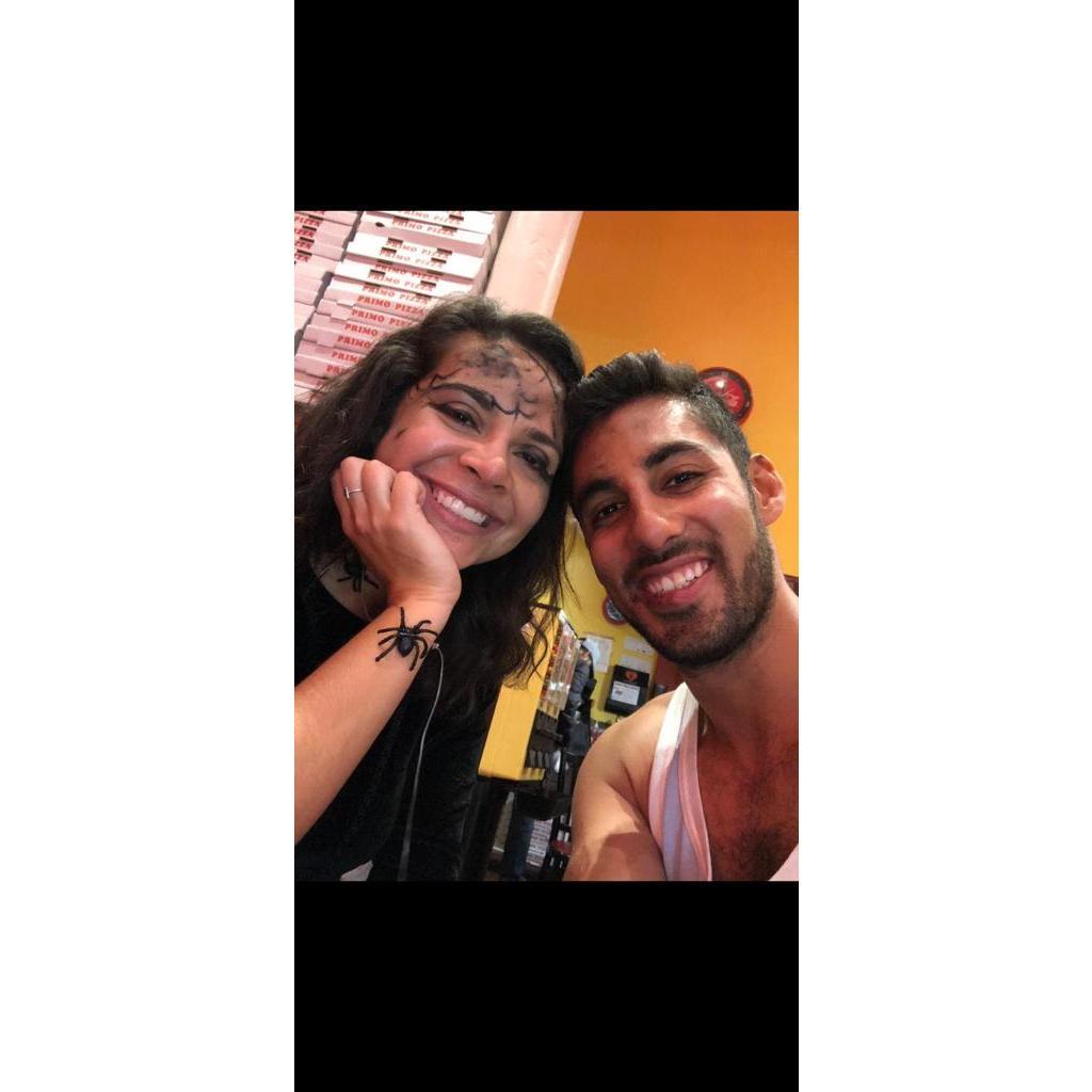 Our first halloween at Primo Pizza 