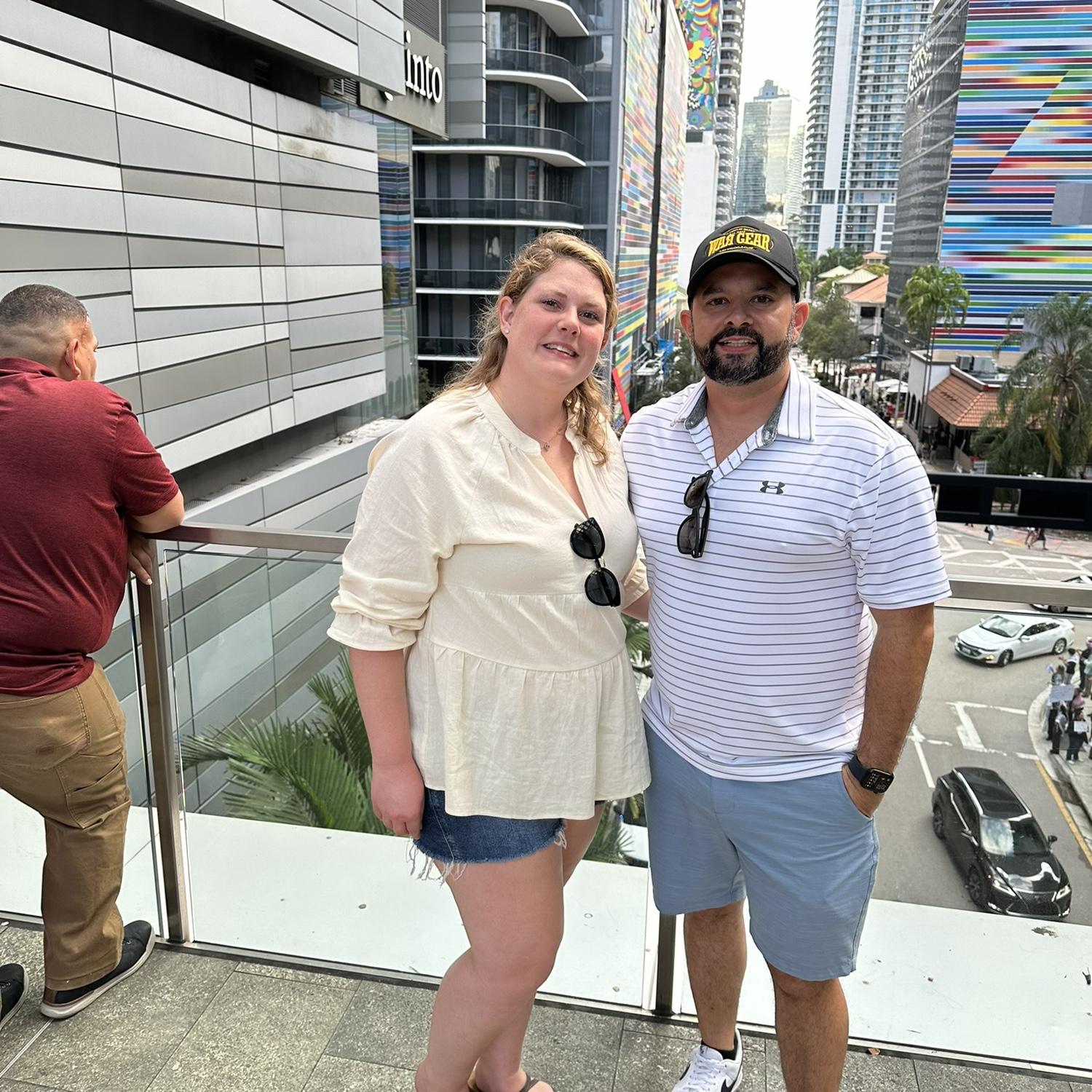 Visiting Brickell, a community within Miami.
