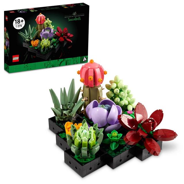 LEGO Succulents 10309 Plant Decor Building Kit