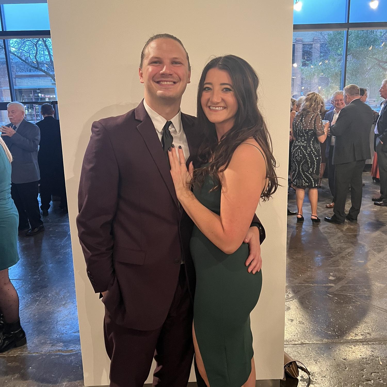 Celebrating Megan and Matt!