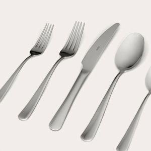 Flatware Set - Polished Silver
