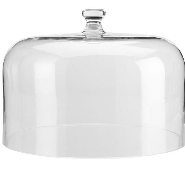 Grace Pressed Glass Cake Dome