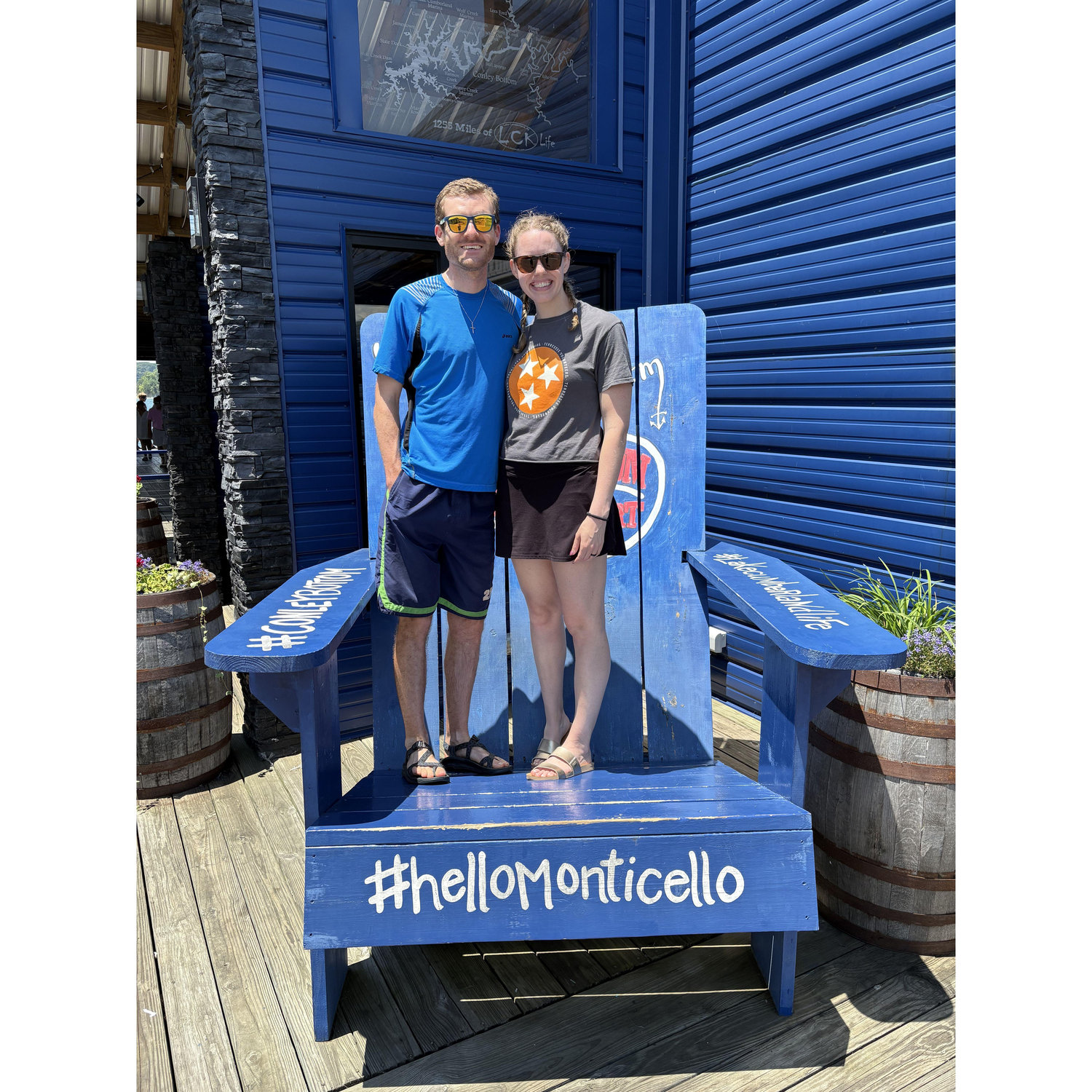 July 2025: weekend with friends on a houseboat in Lake Cumberland, Kentucky