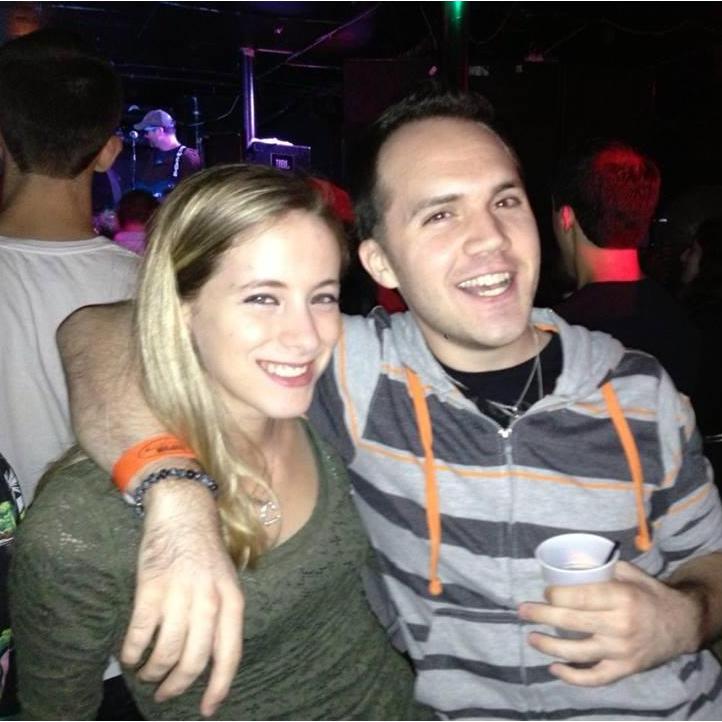 Night out at a rock concert.