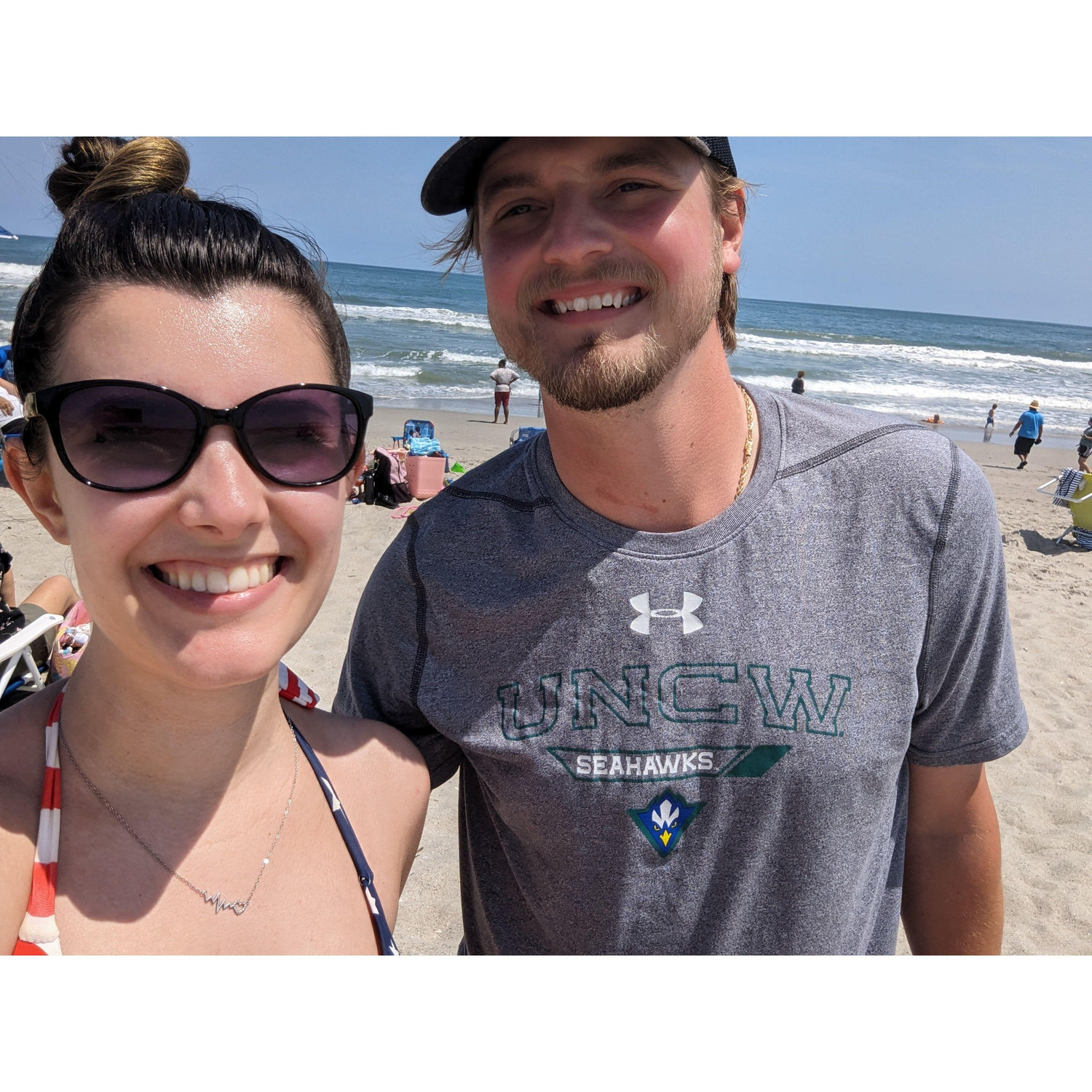 Engagement Day! (we did get sunburned lol)