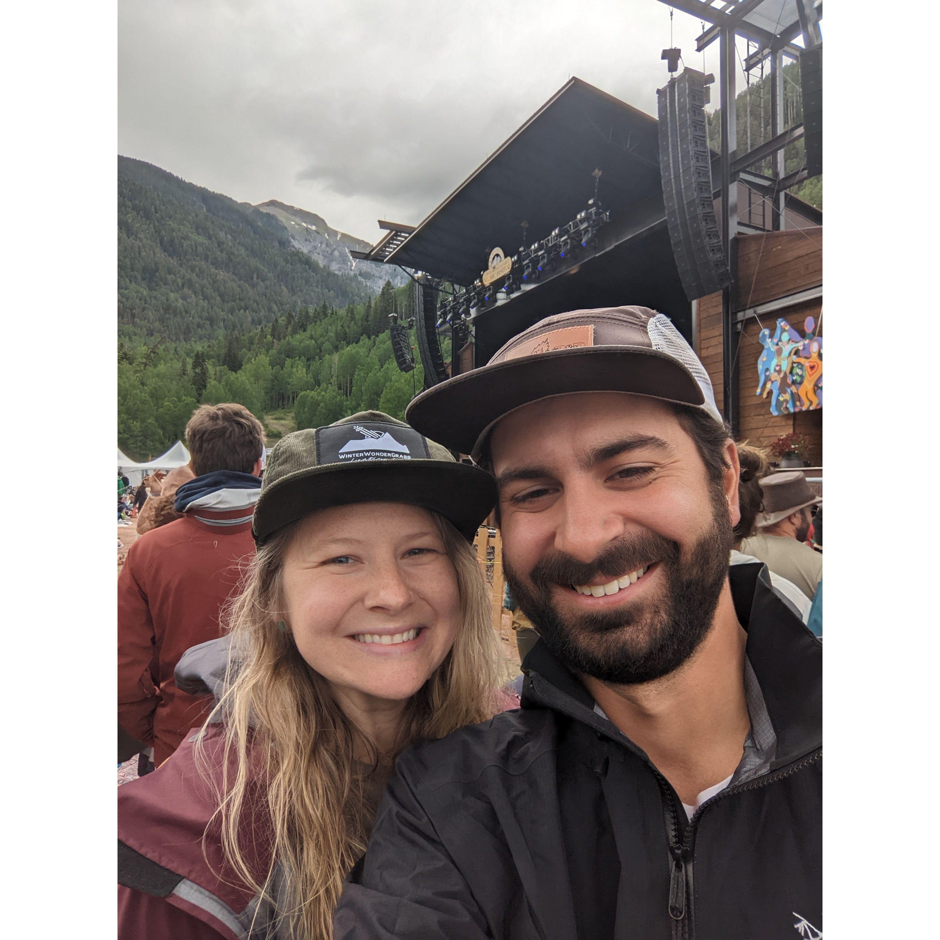 We've listened to a lot of great music in a lot of cool places.