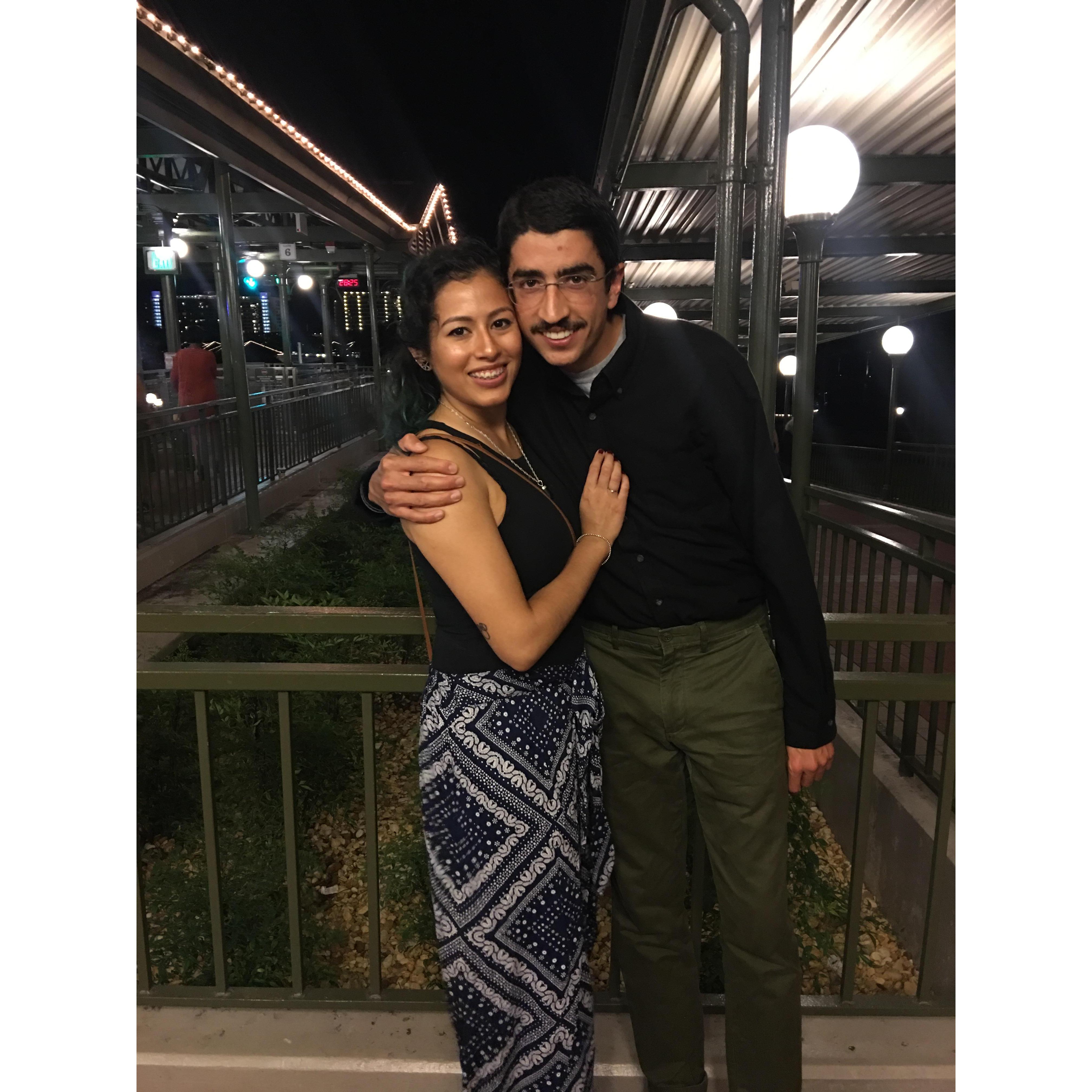Dinner at California Grill Walt Disney World. Sept. 2016