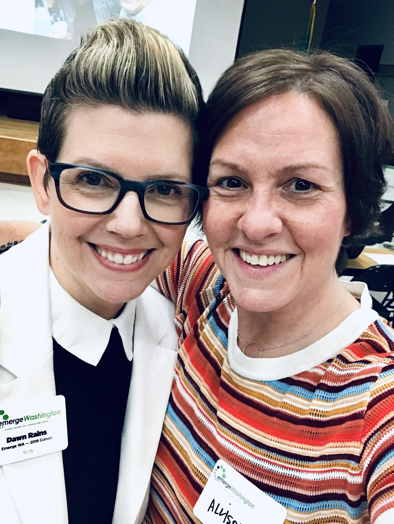 Dawn's Emerge WA graduation event, May 2019.