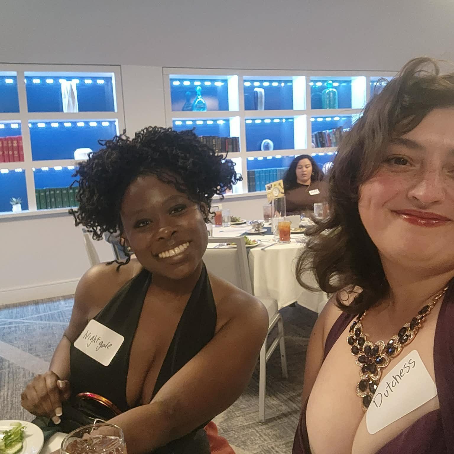 Mia as Night Gale and Rachael as Dutchess - Murder Mystery (Bachelorette 2026)