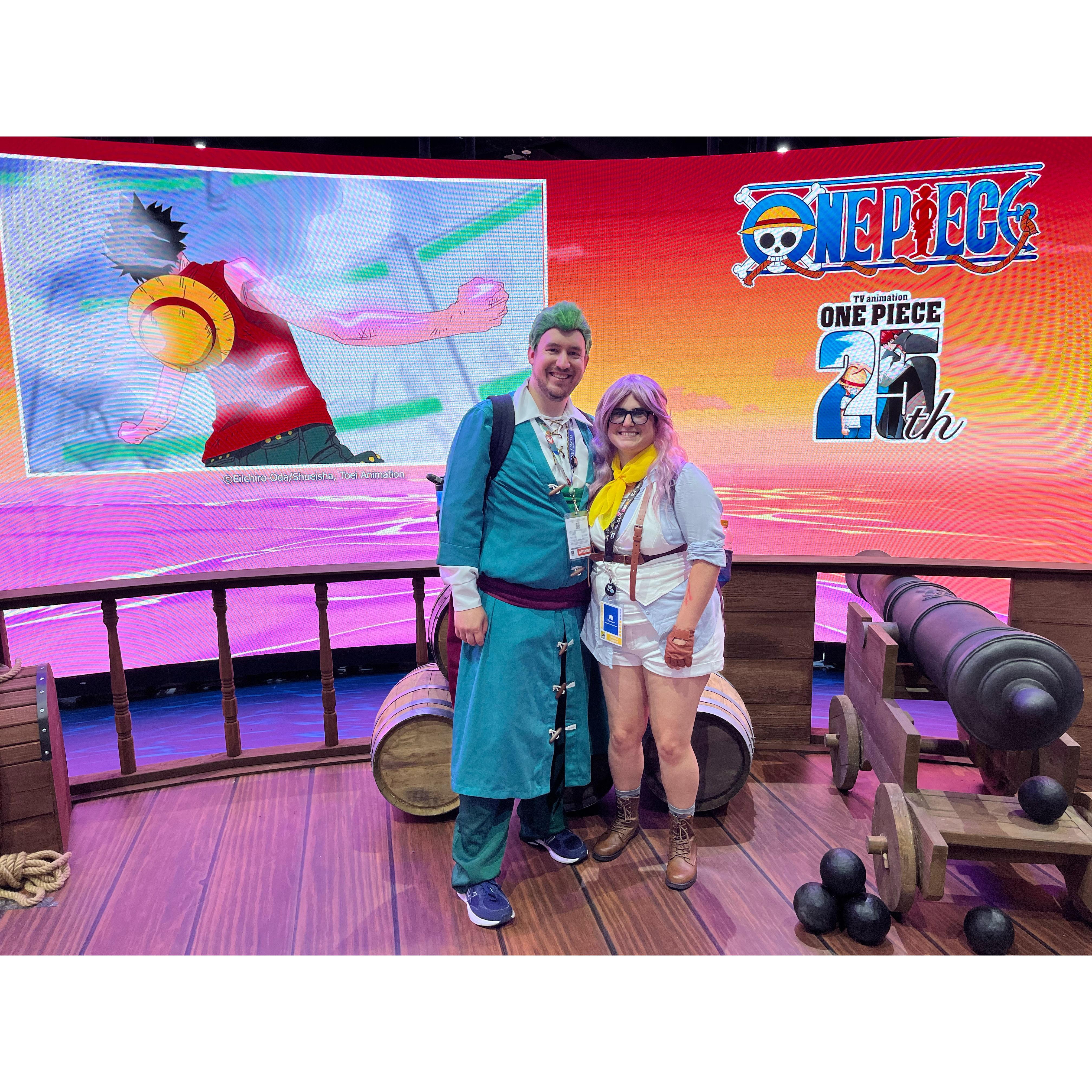 Celebrating anime One Piece's 25th Anniversary at San Diego Comic Con 2024