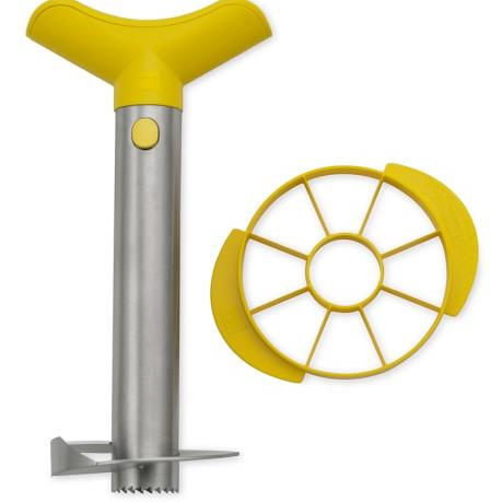 William & Sonoma Stainless Steel Pineapple Slicer and Dicer