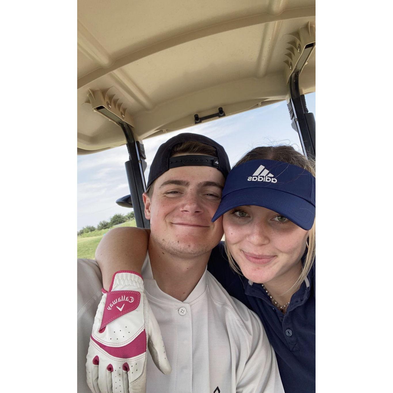 golfing in Texas