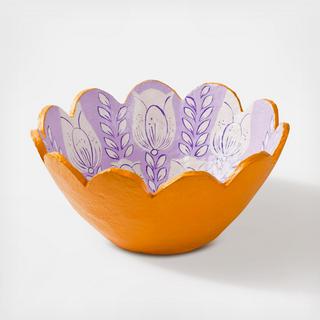 Tulip Scalloped Decorative Bowl