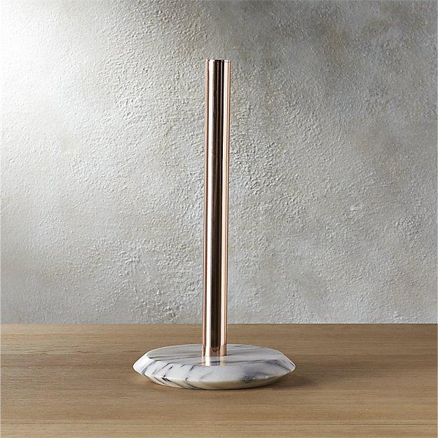 Marble Paper Towel Holder
