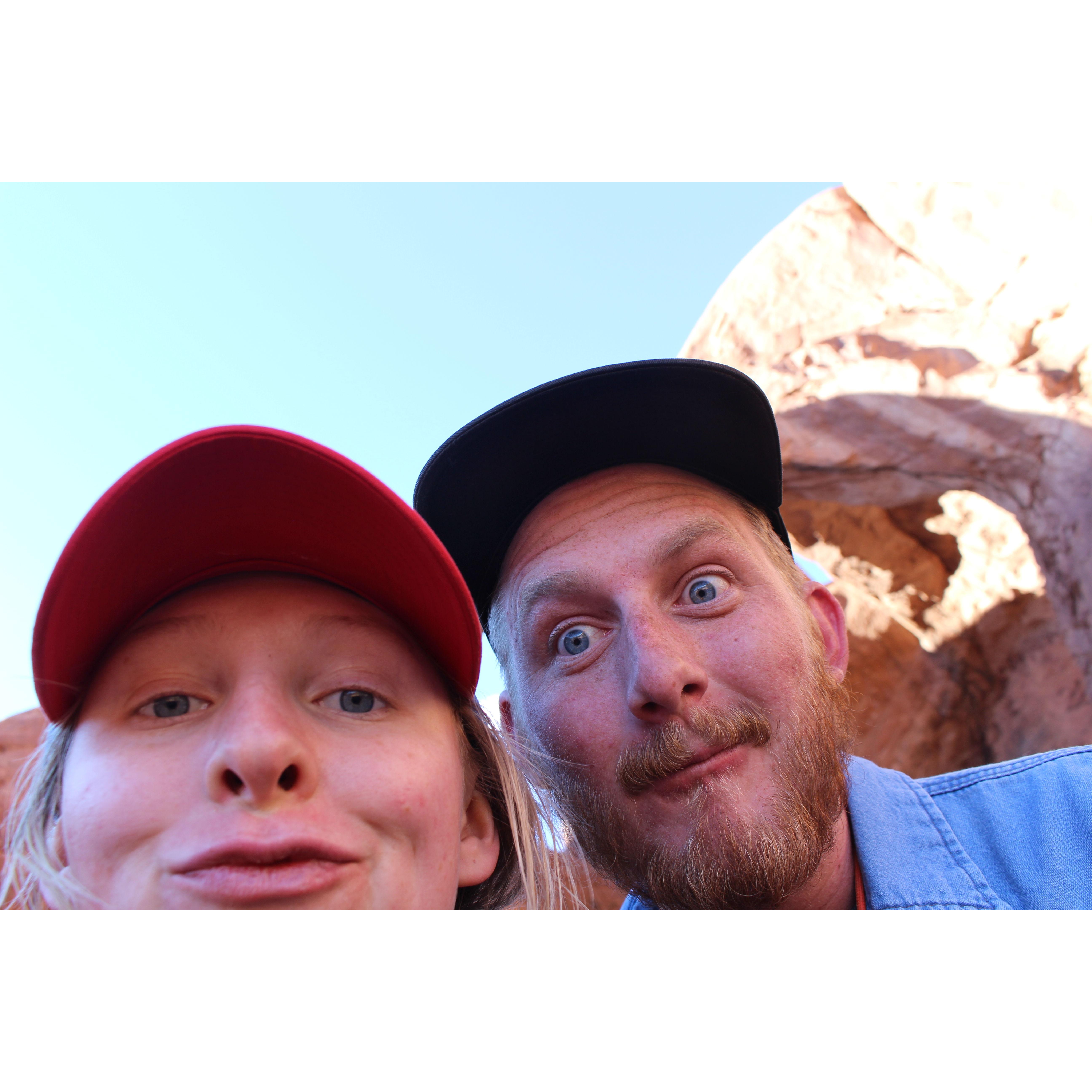 our first camp trip together