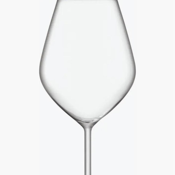 LSA Borough Set of 4 Tulip Champagne Glasses - Clear