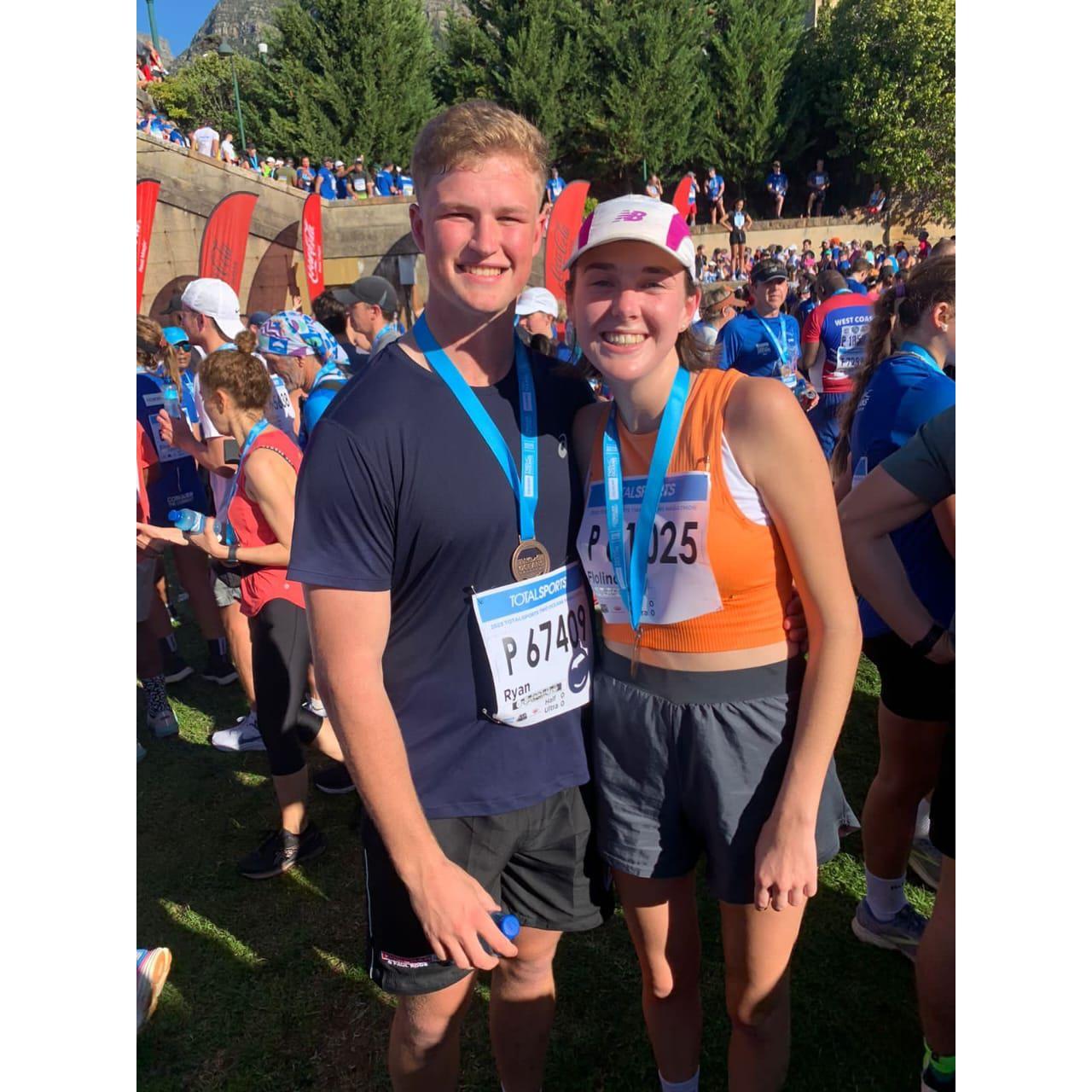 First and only half marathon together