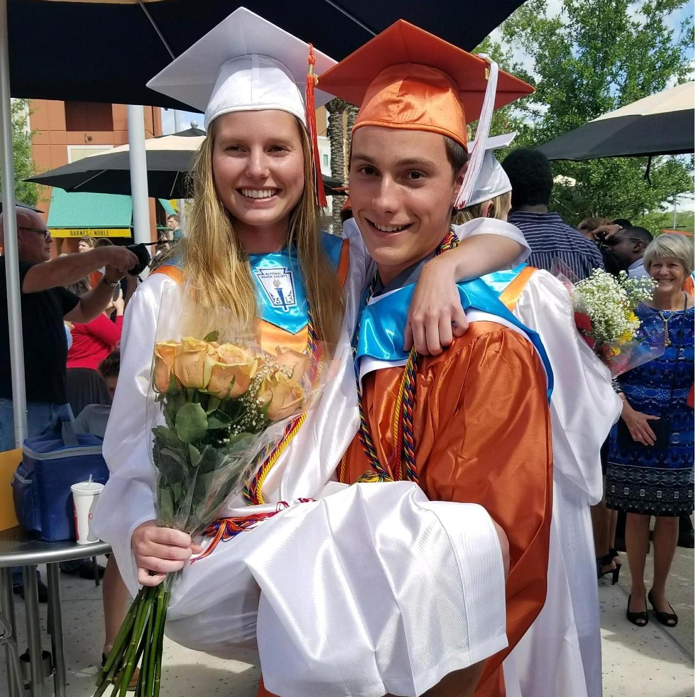 Graduating high school:)