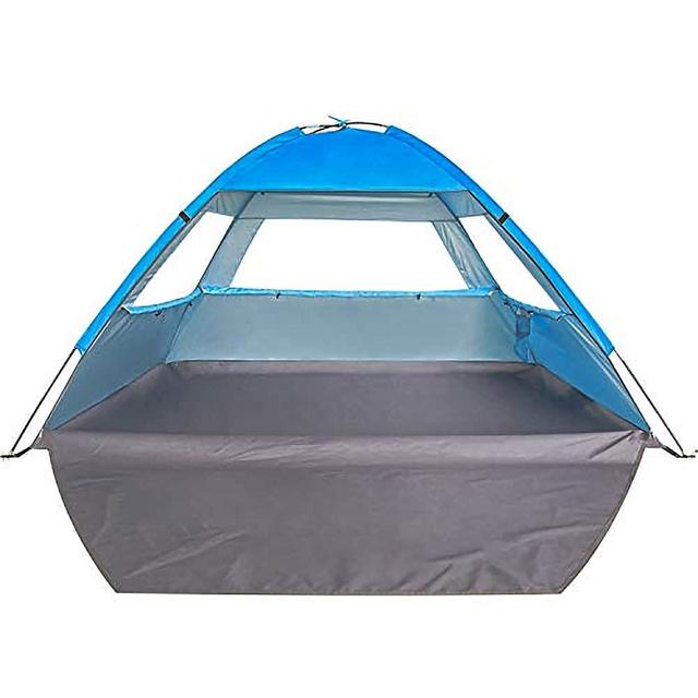 Venustas Beach Tent Beach Umbrella Outdoor Sun Shelter Canopy Cabana UPF 50+ Sun Shade Easy Set Up 3-4 Person, Lightweight and Easy to Carry