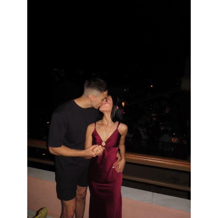 moments after he proposed