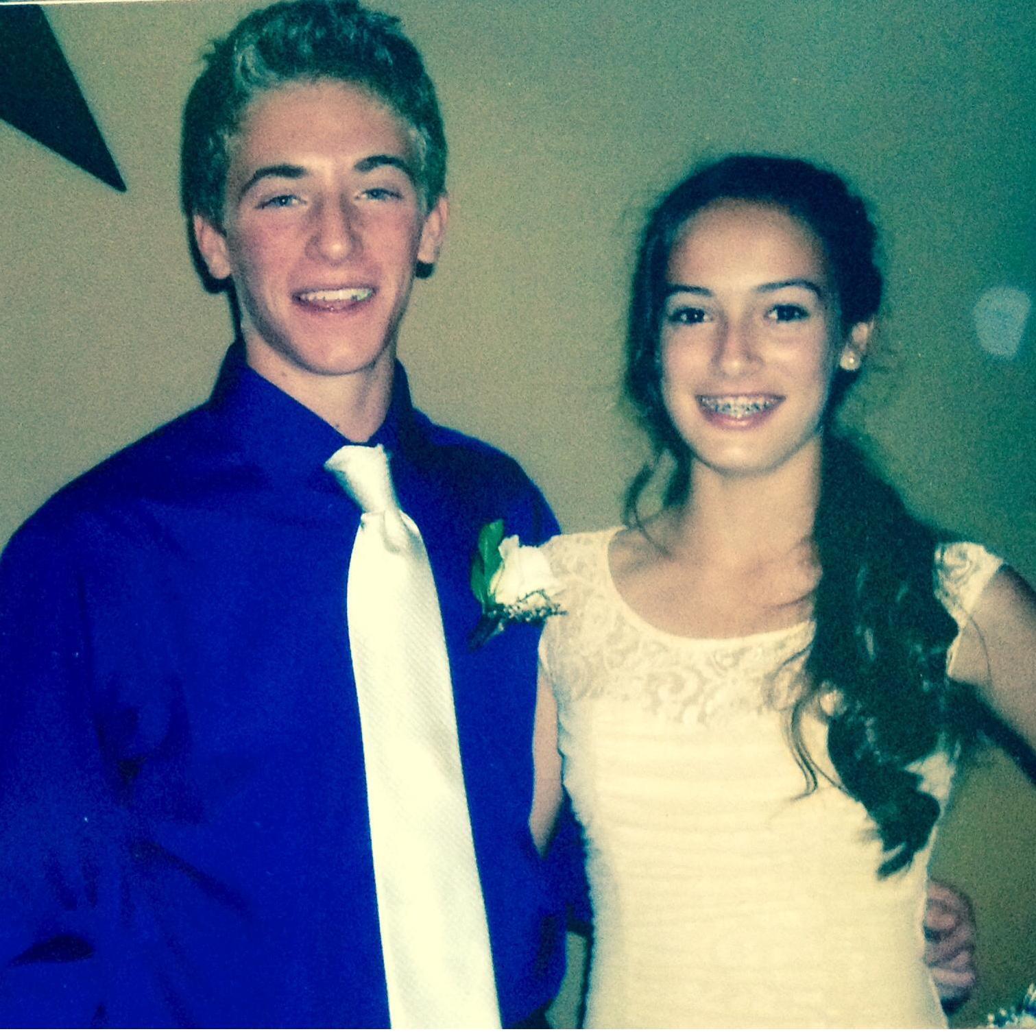 Our first high school dance: Homecoming 2012.