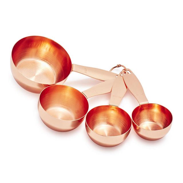 Copper Measuring Cups, Set of 4